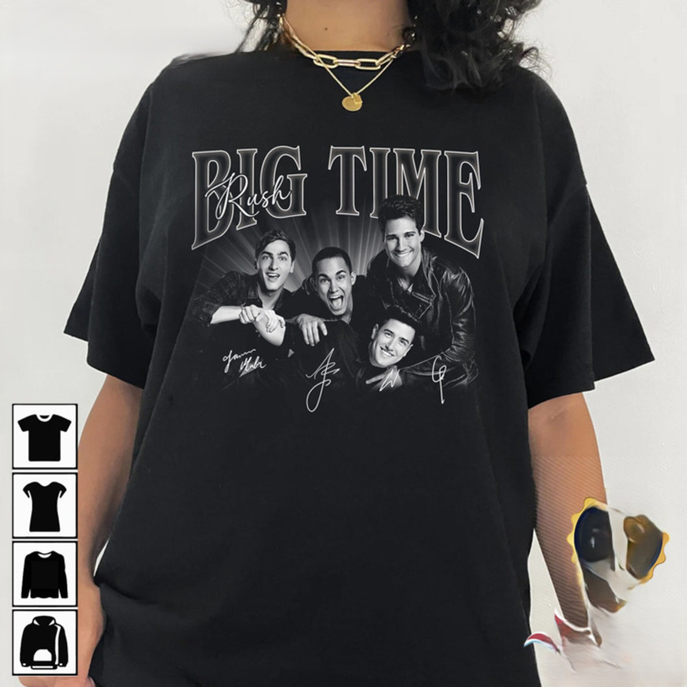 Big Time Rush Legacy In Teen Music T-shirt